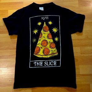Tarot card tee: the slice adult size small